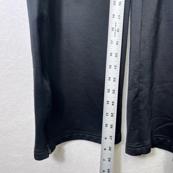Nike Dri-Fit Sweatpants Joggers Mens L Black Zip Legs Workout Comfy Running 2505 - Picture 6 of 10